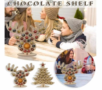 Holz Adventskalender - 50% Rabatt 4 Holz Adventskalender