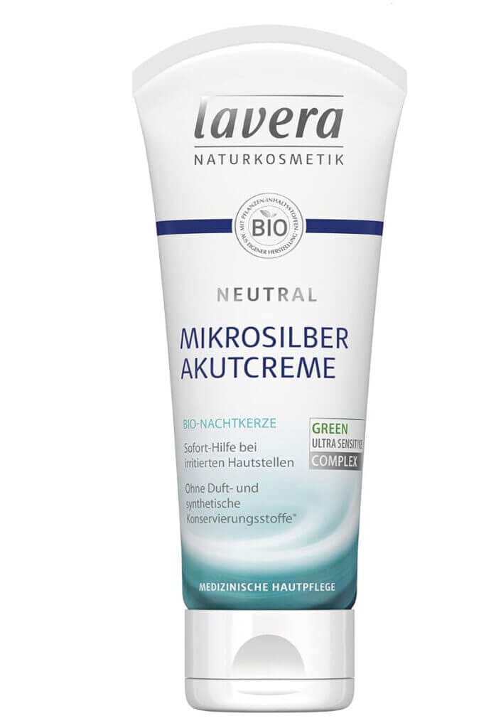 lavera Neutral Akutcreme mit Mikrosilber – 25% Rabatt