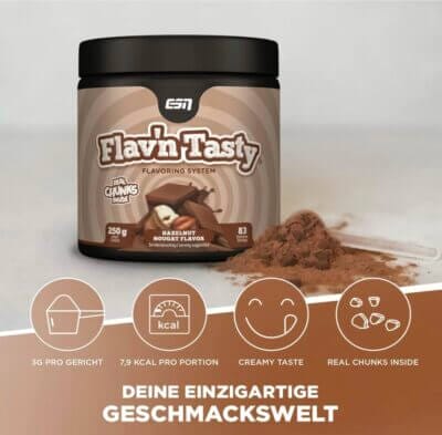 ESN Flavn Tasty Hazelnut Nougat 250 g