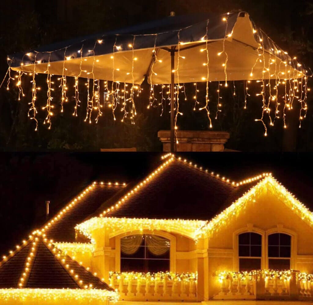 Eisregen Lichterkette – 40% Rabatt