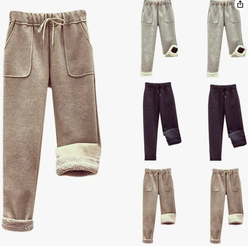 Fleece Hose für Damen – 50% Rabatt