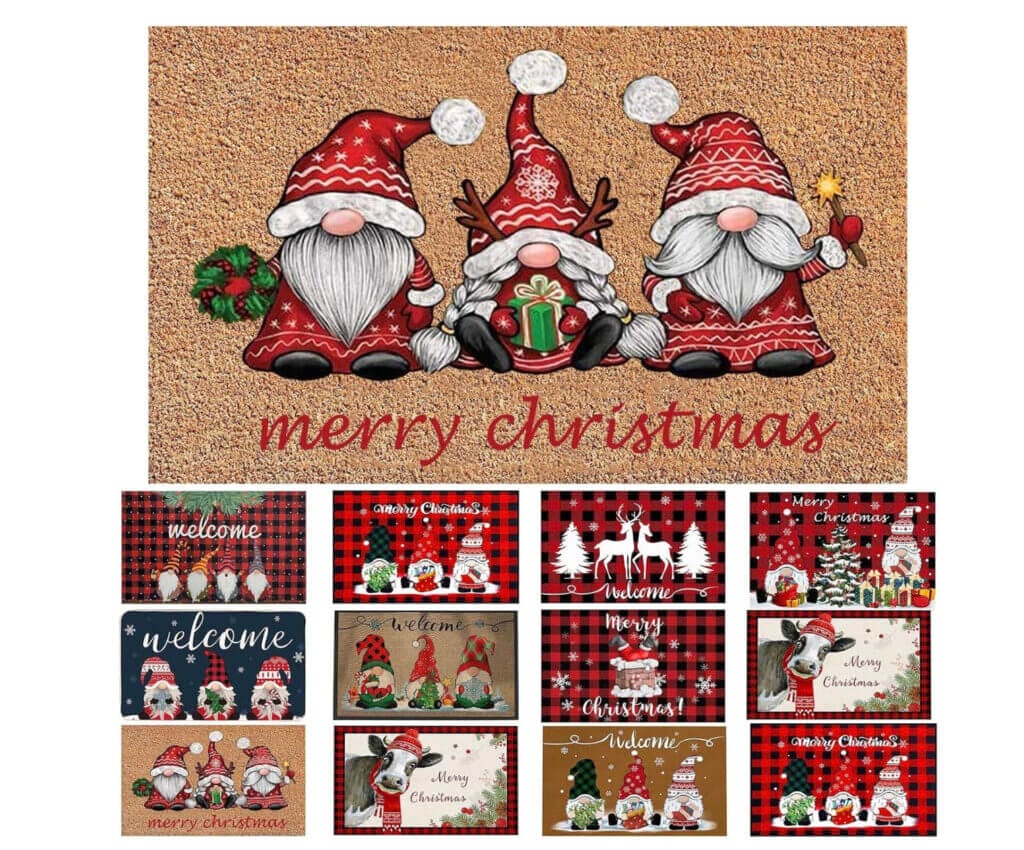 Weihnachtliche Fußmatte – 50% Rabatt