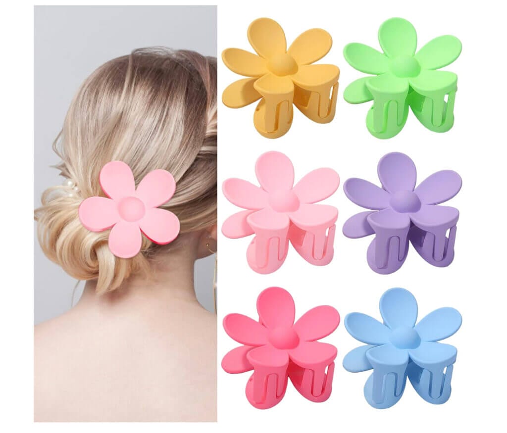 Blumen Haarspangen für Damen – 50% Rabatt