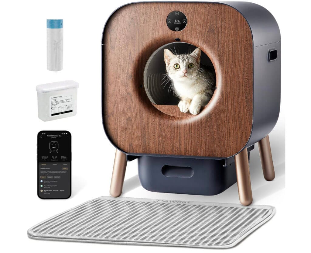 Selbstreinigendes Katzenklo von PAWBBY – 20% Rabatt