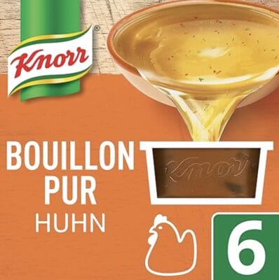 Knorr Bouillon Pur Huhn leckere Huehnerbouillon mit vollem Geschmack 6 x 28g1
