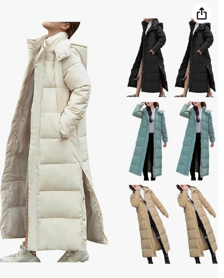 Gesteppte Pufferjacke für Damen – 20% Rabatt