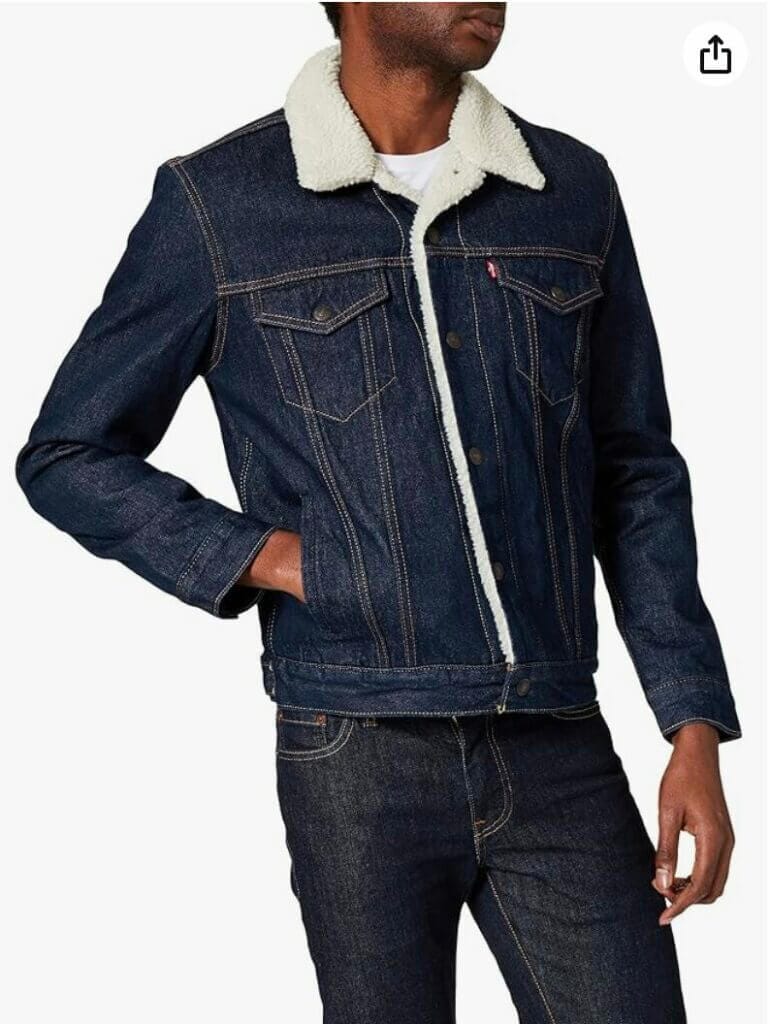 Levi’s Herren Sherpa Jeansjacke – 51% Rabatt