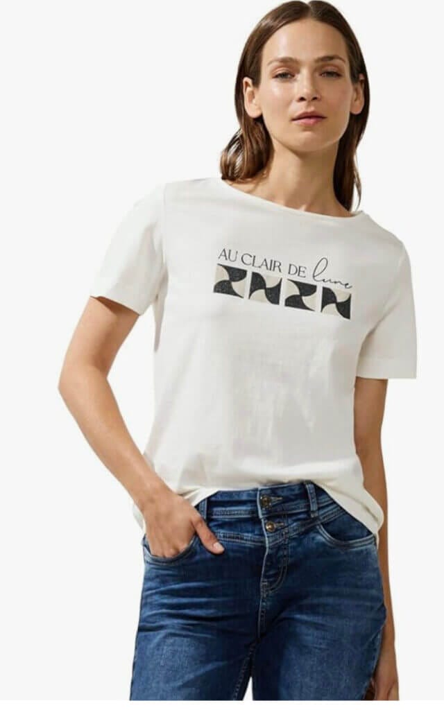 Street One Damen Kurzarmshirt – 50% Rabatt