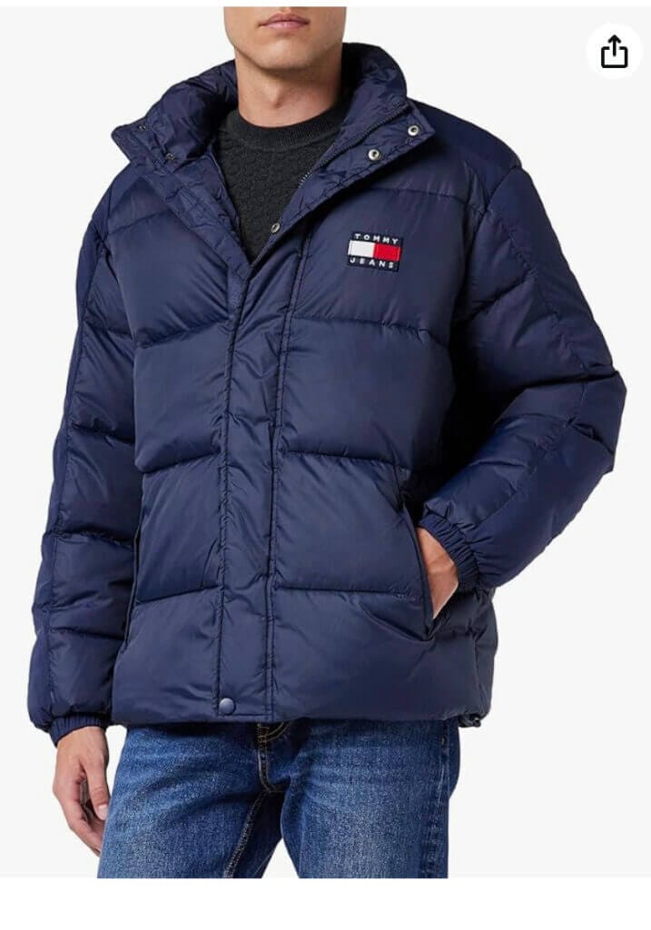 Tommy Hilfiger Herren Puffer Jacke – 44% Rabatt
