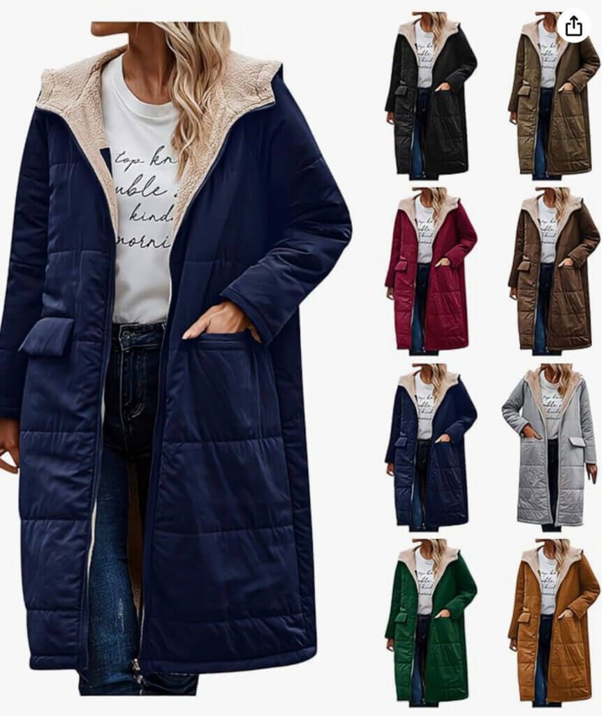 BAOFU Damen Winterjacke – 50% Rabatt