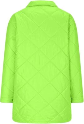 damen daunen winterjacke gruen rueckseite