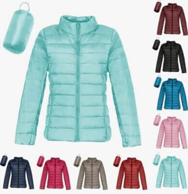 Leichte Daunenjacke Damen 
