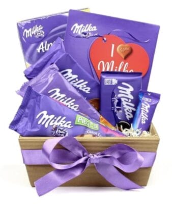Milka Alpen Box Schokolade Party
