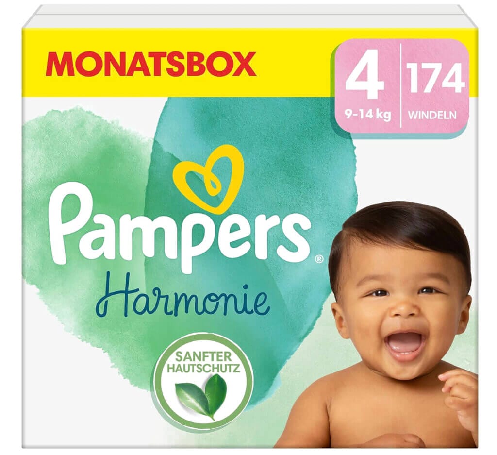 Monatsbox Pampers Baby Windeln – 15% Rabatt
