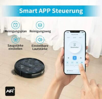 AIRROBO P20 Saugroboter mit Smart APP Steuerung