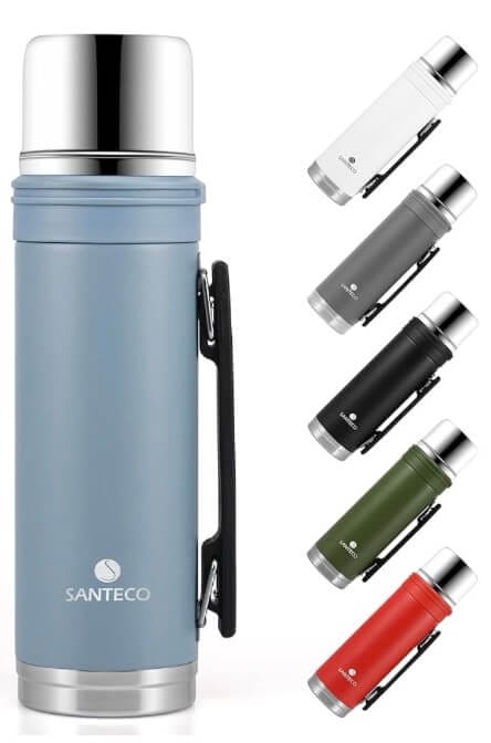 SANTECO Thermoskanne 1L – 40% Rabatt