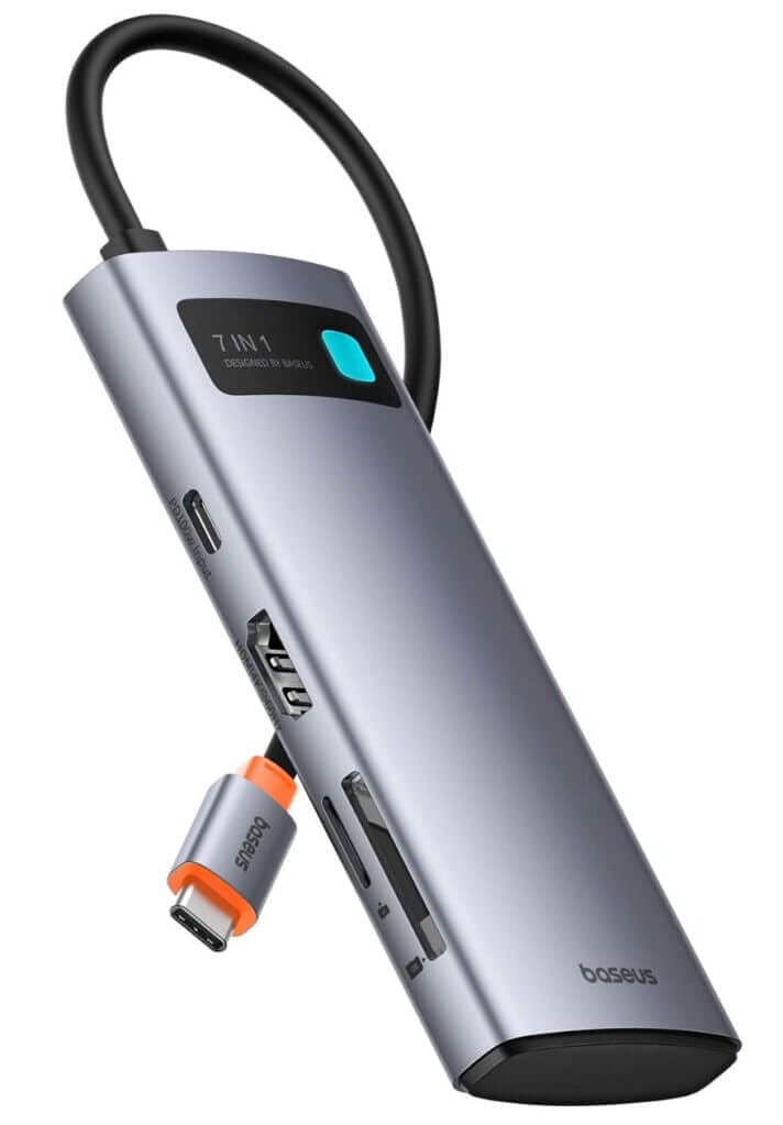 Baseus 7-in-1 Adapter – 15% Rabatt