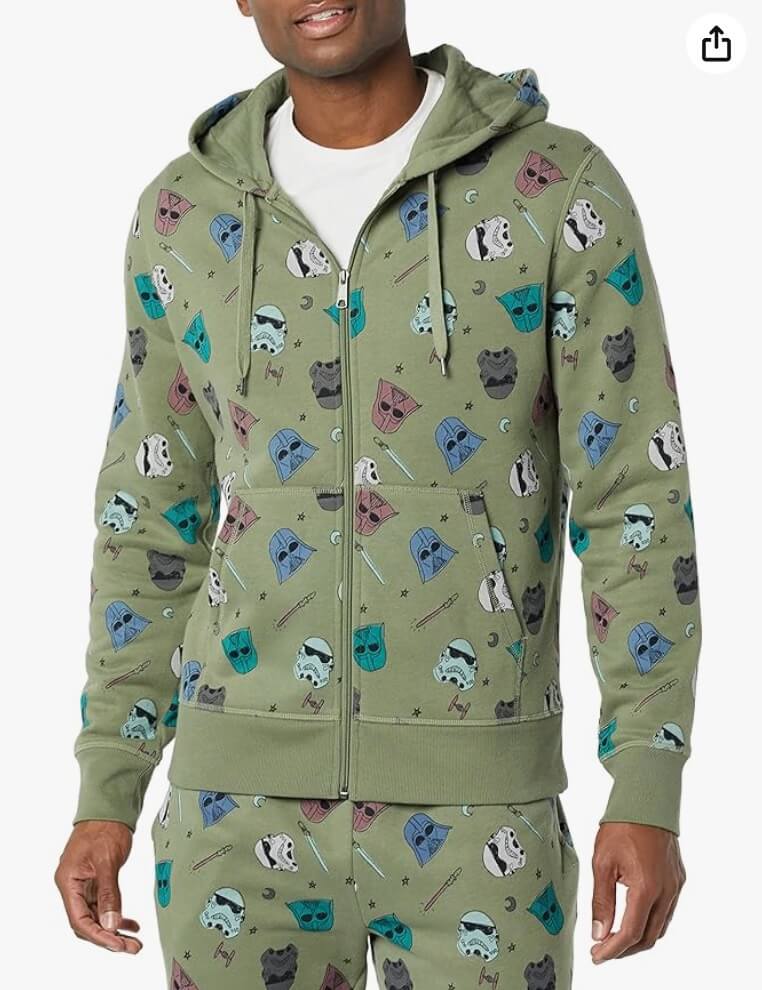 Amazon Essentials Disney Marvel Star Wars Fleece-Kapuzenpulli – 48% Rabatt