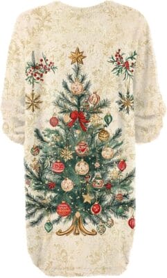 Damen Weihnachtskleid