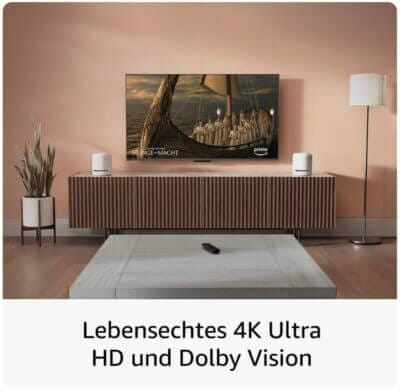 Der neue Amazon Fire TV Stick 4K mit Unterstuetzung fuer Wi Fi 6 sowie Streaming in Dolby VisionAtmos und HDR101