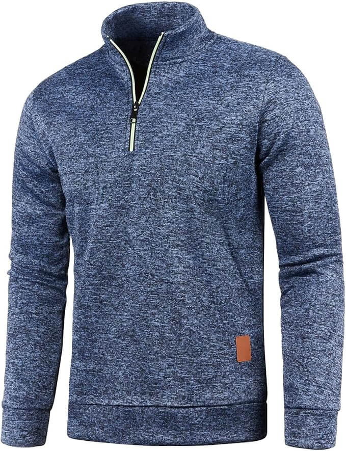 Half Zip Pullover für Herren – 50% Rabatt