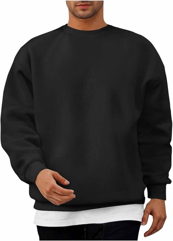 Herren Basic Pullover – 65% Rabatt