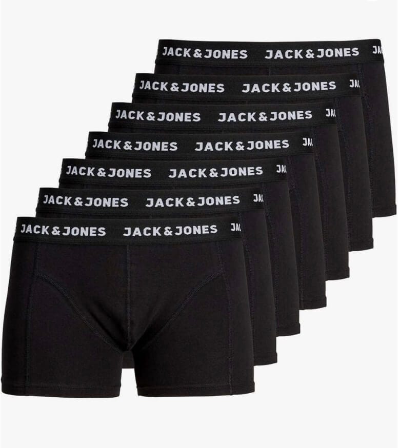 JACK & JONES Boxershorts 7er-Pack – 34% Rabatt