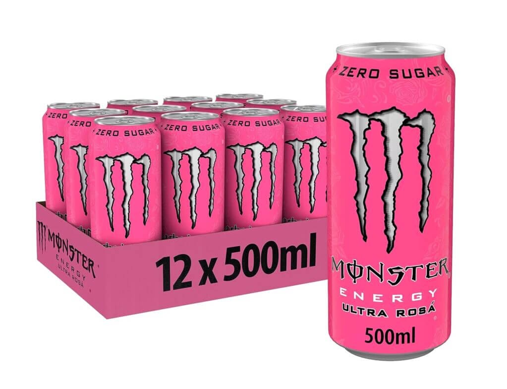 Monster Energy Ultra Rosa X Ml Rabatt