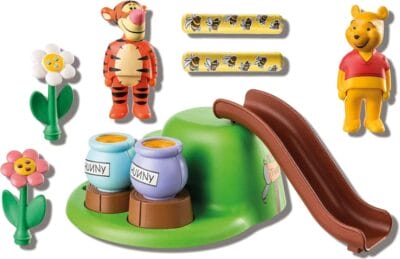 PLAYMOBIL Winnies & Tiggers Bienengarten - 55% Rabatt 3 PLAYMOBIL Winnies & Tiggers Bienengarten ist ein liebevoll gestaltetes Spielset für Kinder ab 12 Monaten mit vielen beweglichen Elementen.