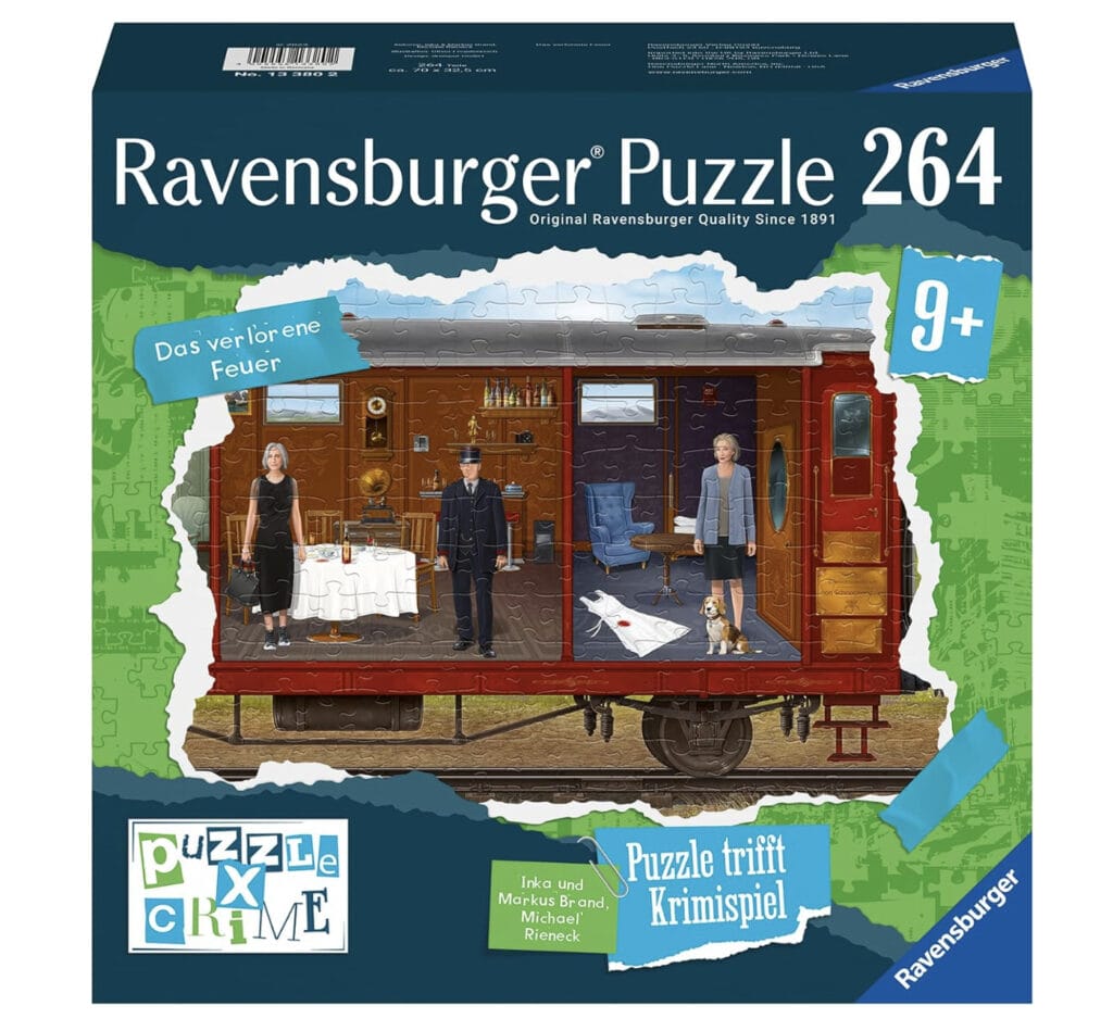 Ravensburger Puzzle X Crime Das verlorene Feuer Krimispiel – 36% Rabatt