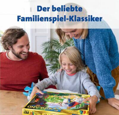 "Sagaland von Ravensburger: Ein magisches Merk- und Suchspiel, ideal für Familien und als Spiel des Jahres."
