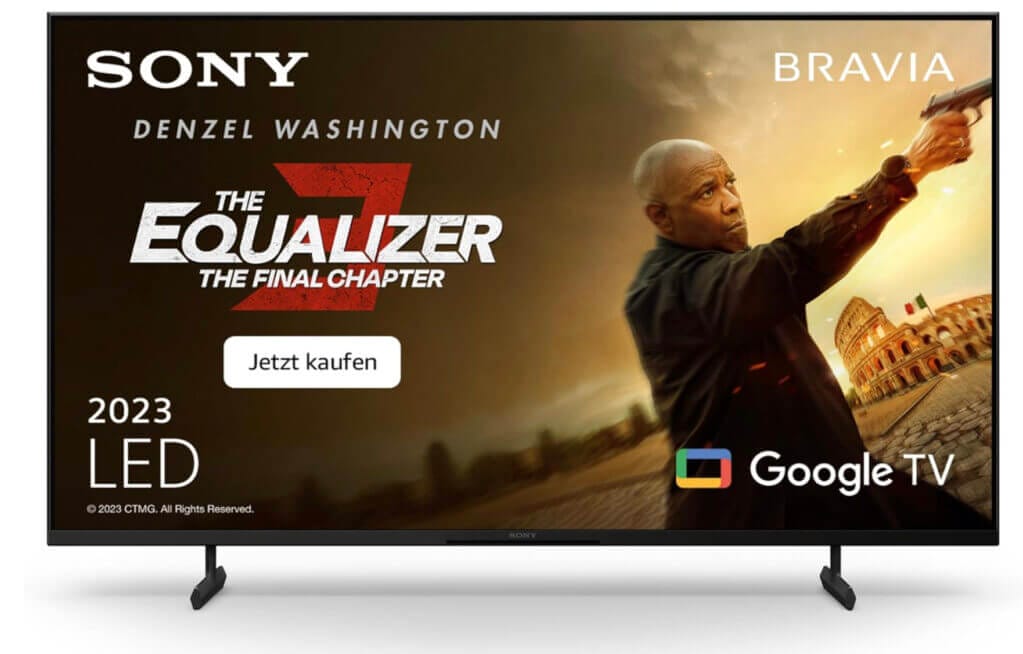 Sony BRAVIA KD-55X80L 55 Zoll Smart TV Fernseher – 30% Rabatt