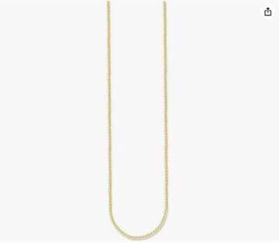 Thomas Sabo Damen-Halskette 925 Silber - 39% Rabatt 3 Thomas Sabo Damen Halskette 925 Silber teilvergoldet KE1106 413 12