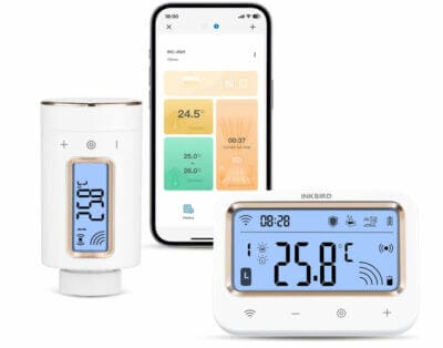 Inkbird IRC-RW1 WLAN Heizkörperthermostat - 40% Rabatt 3 WLAN Heizkörperthermostat