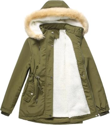 Damen Winterjacke gefüttert 