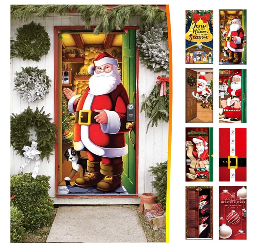 yruphome Weihnachten Türdekoration – 42% Rabatt