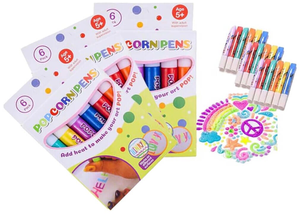 Ridicolo Bubble Popcorn Zeichenstifte – 50% Rabatt