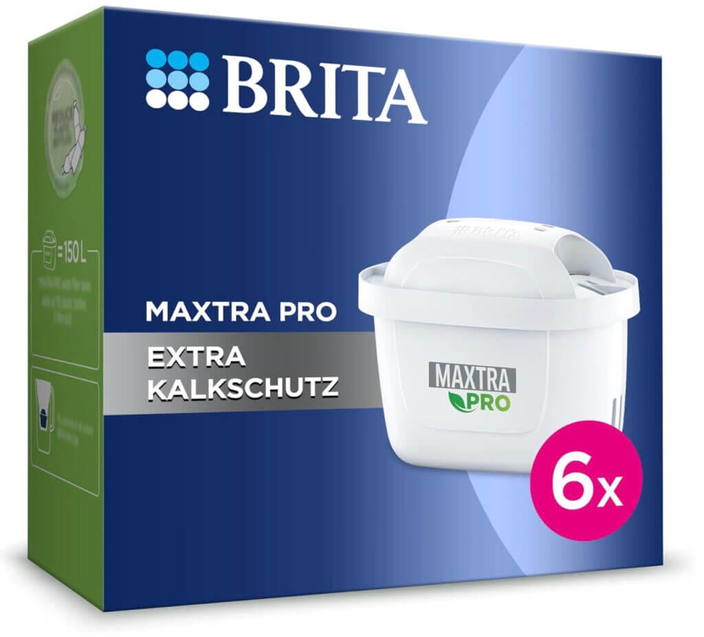 BRITA Wasserfilter-Kartusche MAXTRA PRO 6er Pack – 38% Rabatt