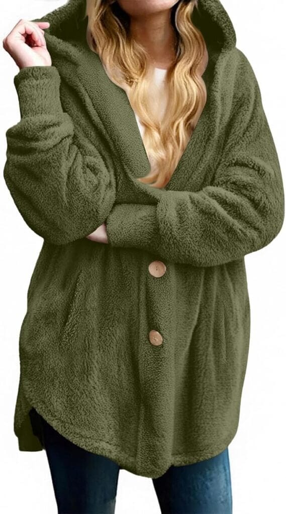 Fleecejacke Damen Mit Kapuze – 40% Rabatt
