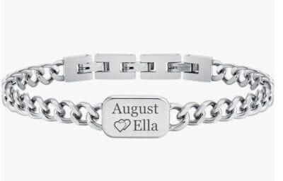 Armband Herren Silber mit Gravur - 60% Rabatt 3 armband