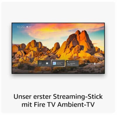 Amazon Fire TV Stick 4K max mit Ambient-TV