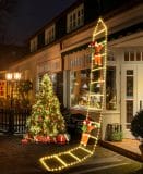 iShabao LED Weihnachtsmann Leiter Lichterkette – 20% Rabatt