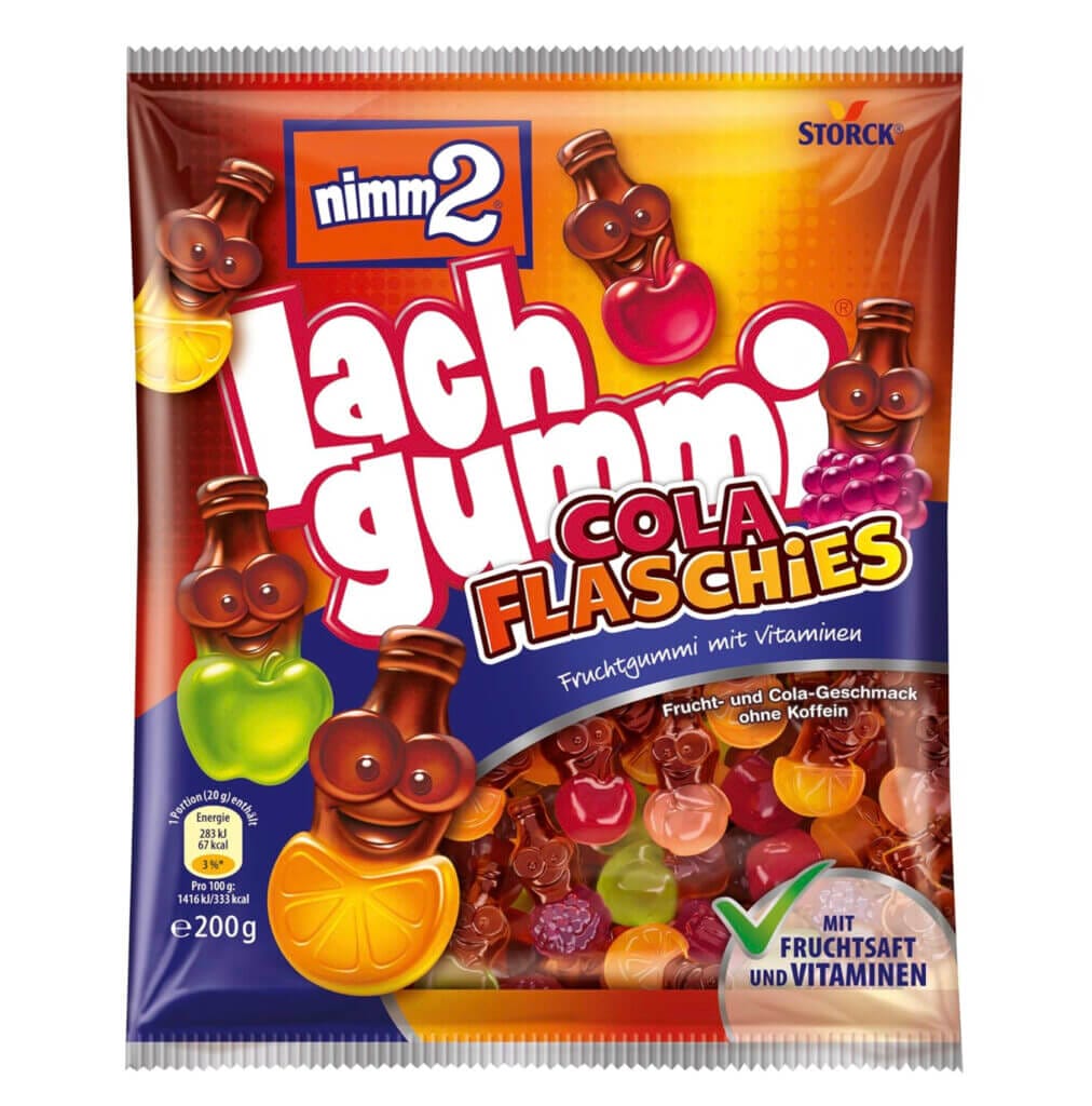 nimm2 Lachgummi Cola Flaschies 200g – 20% Rabatt
