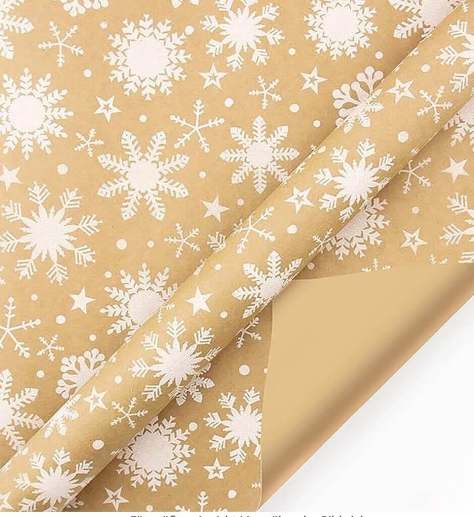 Geschenkpapier für Weihnachten – 30% Rabatt