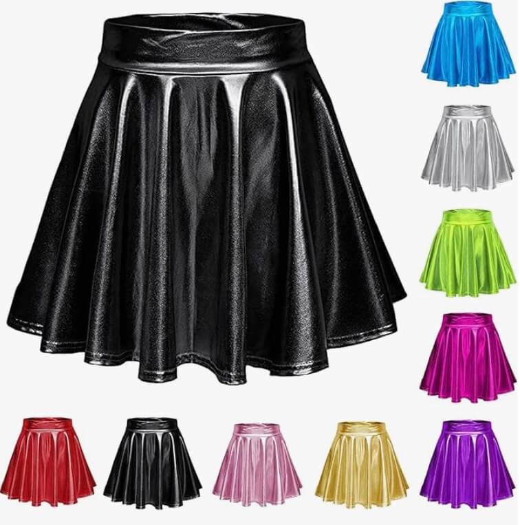 Damen Metallic Rock – 50% Rabatt
