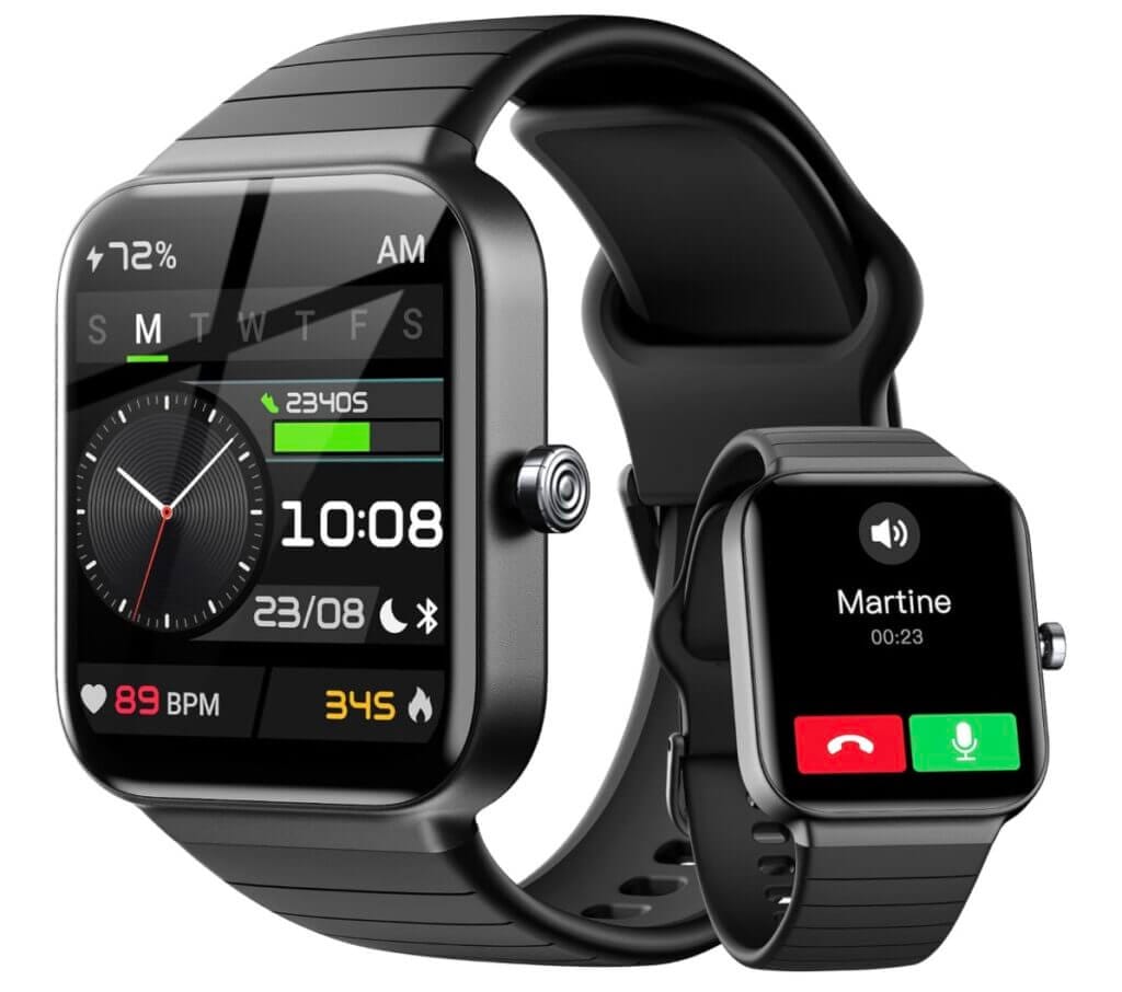 Smartwatch mit Telefonfunktion – 75% Rabatt