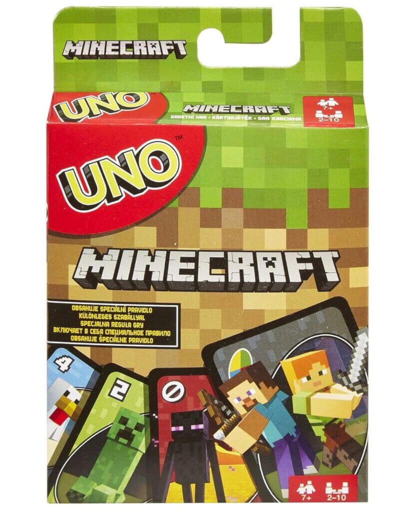UNO Minecraft Edition Kartenspiel – 37% Rabatt