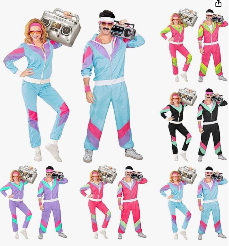 Kostüm 80er Jahre – 50% Rabatt