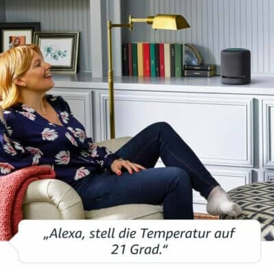 Alexa, stell die Temperatur auf 21 Grad