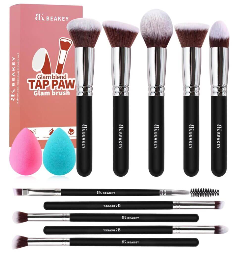 BEAKEY Pinselset für Make up – 43% Rabatt